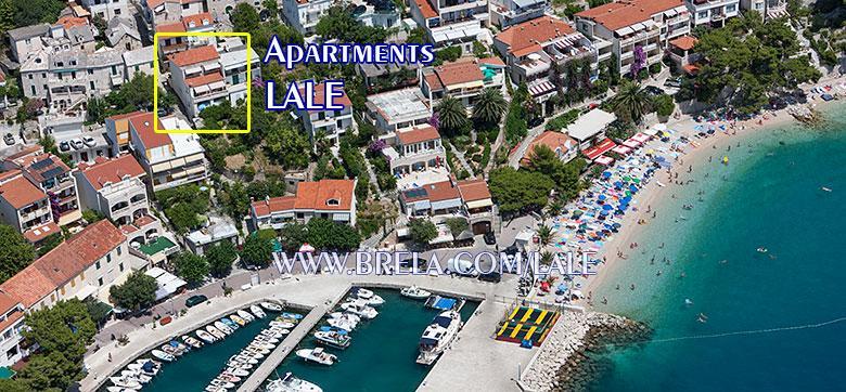 Apartmans Lale Brela Ngoại thất bức ảnh